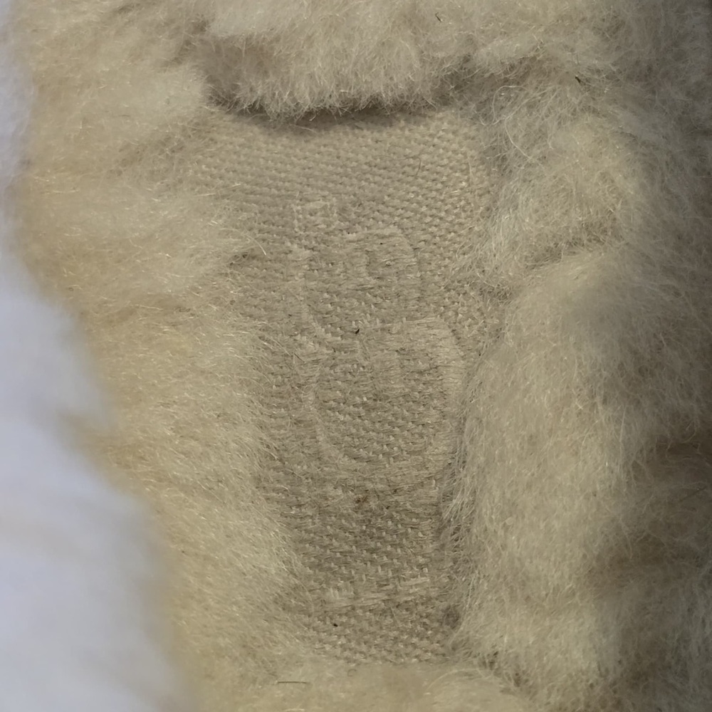 UGG Kids Tan Slippers with Sparkle Accents - Picture 14 of 16